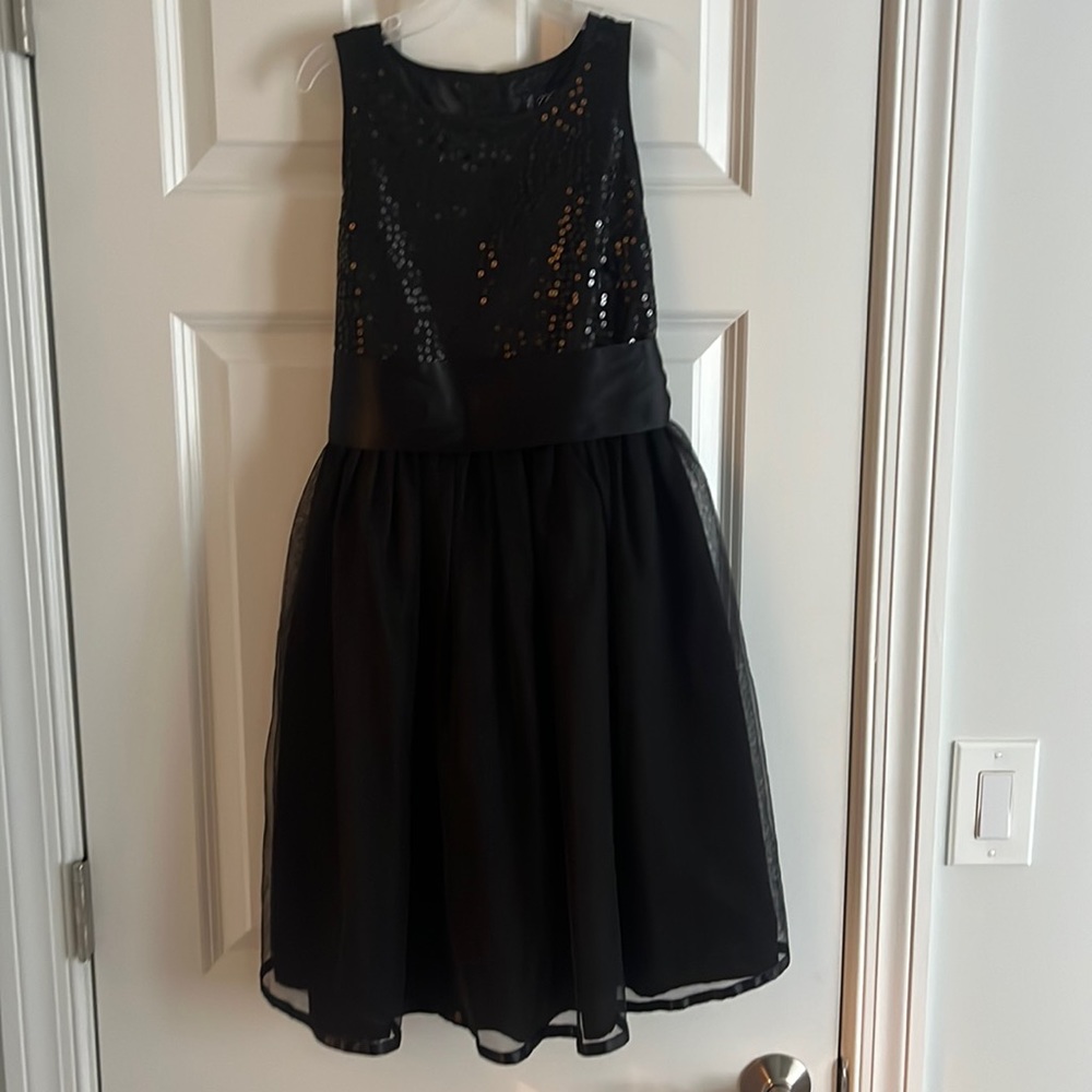 black dress